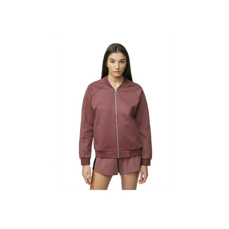 4f Women&#39;s Sweatshirt Zip W H4l21-Bld021 60s