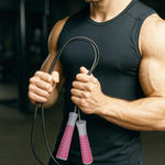 Enero Fitness Skipping Rope Pvc 300cm Pink Fit rózsaszín ropes, training equipment