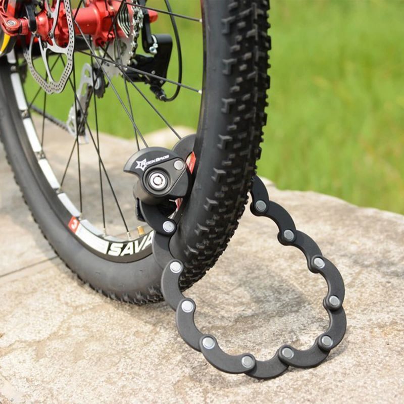 Rockbros WL798 Folding U-Lock Bike Lock - Black