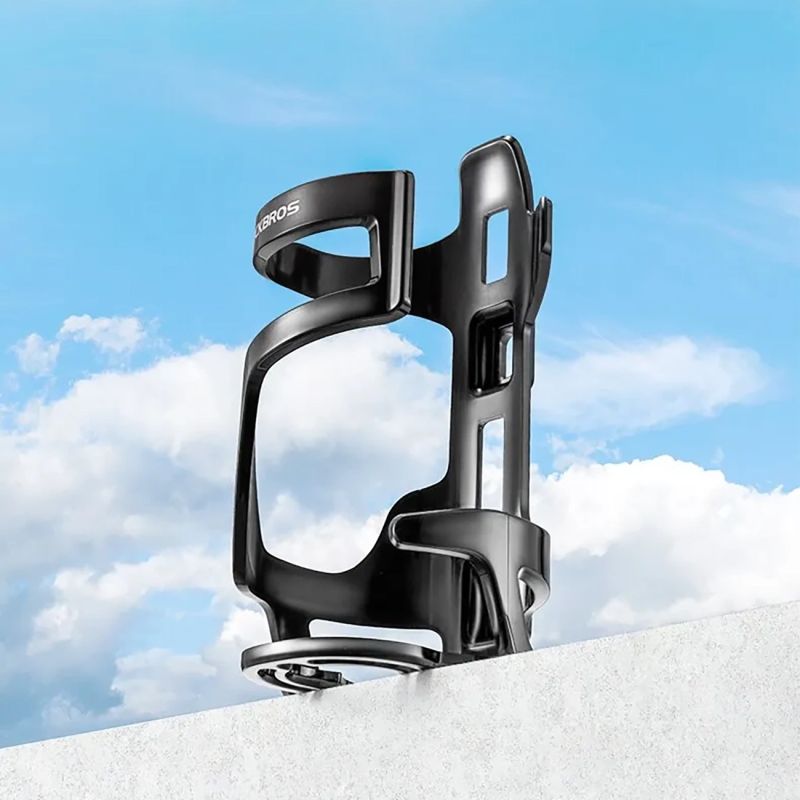 Rockbros 31210012001 bicycle bottle holder - black czarny water bottles, training equipment