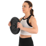 Enero Black Cast Iron Load 15 Kg Fit ø26.5 fekete weight, strength training equipment, training equipment