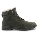 Palladium SP20 Cuff Leather Waterproof WL U 79067-325-M Olive Night shoes Cipő