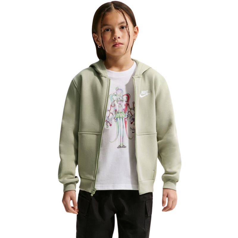 Nike Sportswear Club Fleece Kids' Sweatshirt Light Green