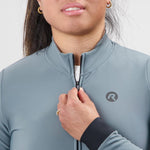 Rogelli women's sweatshirt SIGNATURE gray szürke pulóver