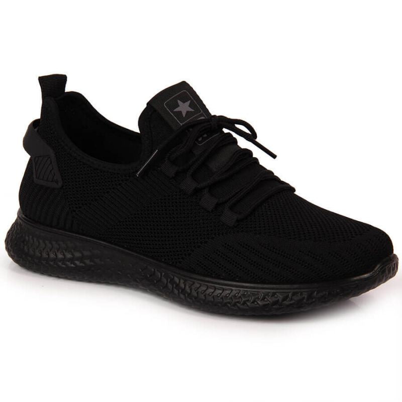 Inny NEWS M EVE266A black textile sports Utcai cipő