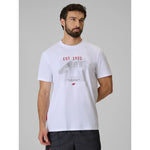4F Men's regular printed T-shirt póló 4FRSS26TTSHM4039-10S