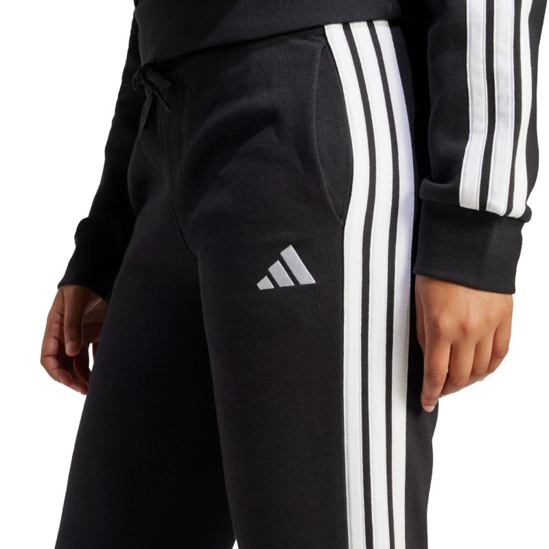 adidas Essentials 3-Stripes Fleece Slim W Pants JX2543 nadrág