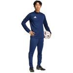 Men's adidas Entrada 26 Training Top Navy Blue JZ6651 sötétkék pulóver