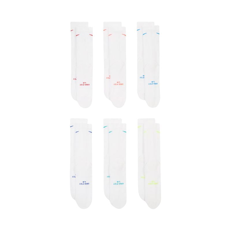 Nike Everyday Elevated Socks 6 Pairs fehér zokni