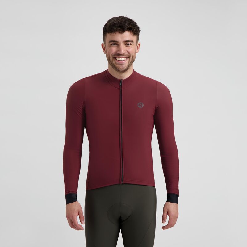 Rogelli SIGNATURE long sleeve t-shirt red 3XL piros póló