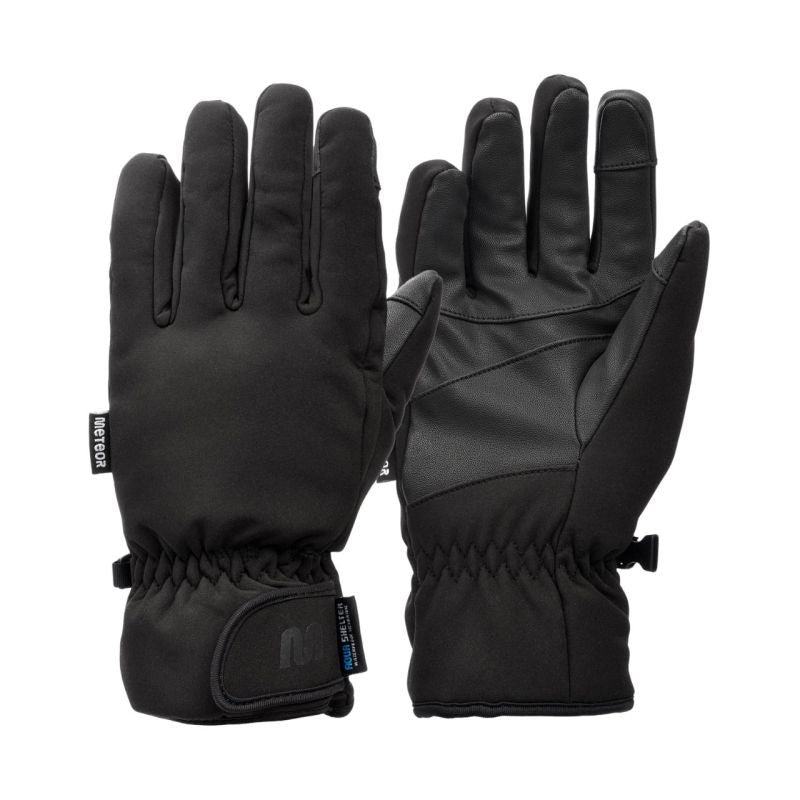 Meteor Snorra winter gloves black fekete kesztyű
