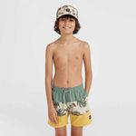 O'Neill Mix&Match Cali Block 13'' Jr Swim zöld shorts, pants, swimming shorts