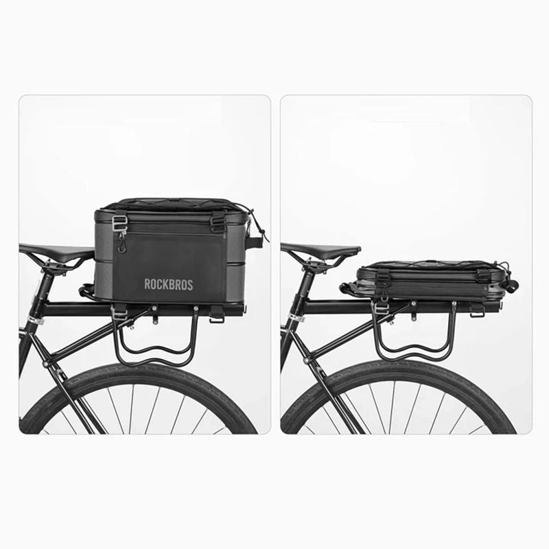Rockbros A30 ROAD TO SKY Foldable Bike for Trunk 15-30L - Black czarny táska