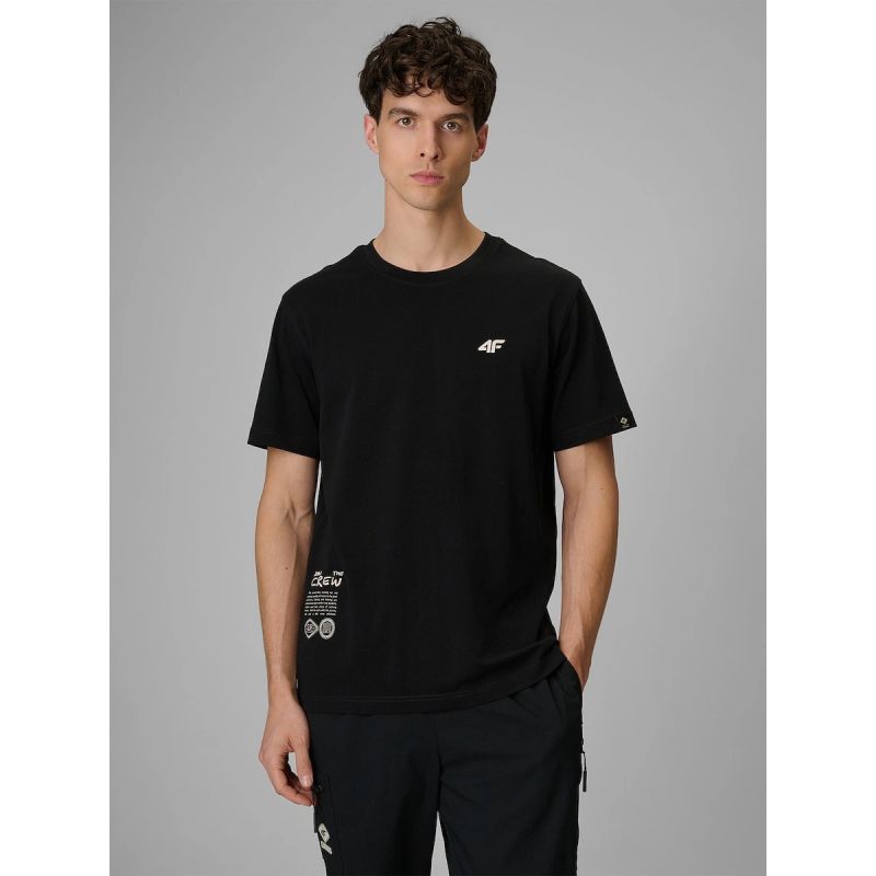4F Men's regular printed T-shirt póló 4FRSS26TTSHM3814-20S