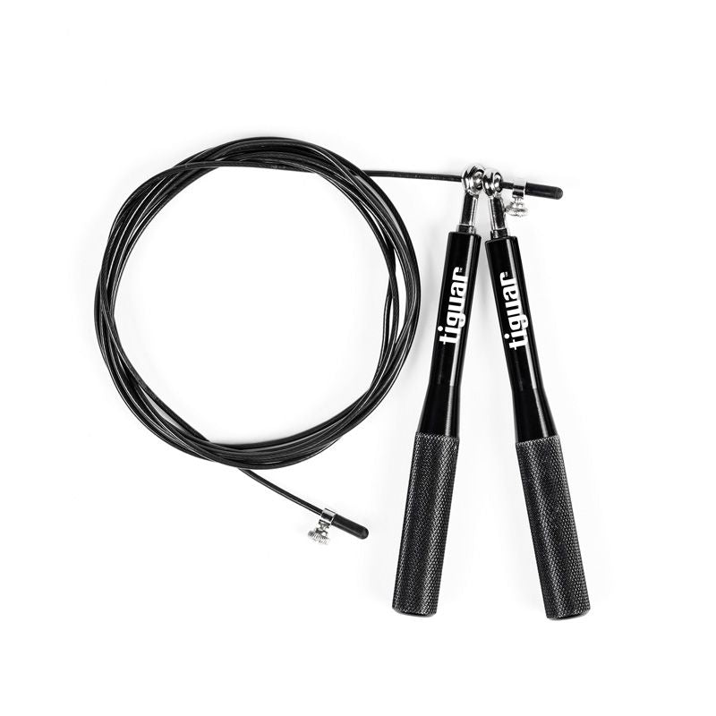 Tiguar Pro Speed Jump Rope fekete edzőfelszerelés TI-SPRO01