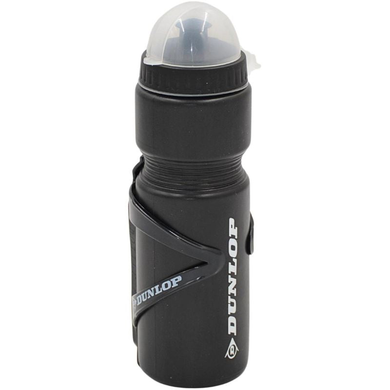 Dunlop 750ml Bicycle Bottle With Cage Black fekete kulacs GSP-275085
