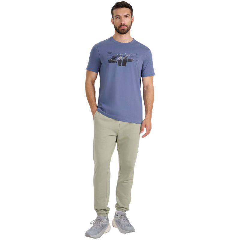 4f Men's T-shirt M2359 denim 4FWAW25TTSHM2359 32S Ruházat
