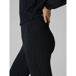 4F Women's striped with flared legs leggings 4FRAW26TTIGF383-20S
