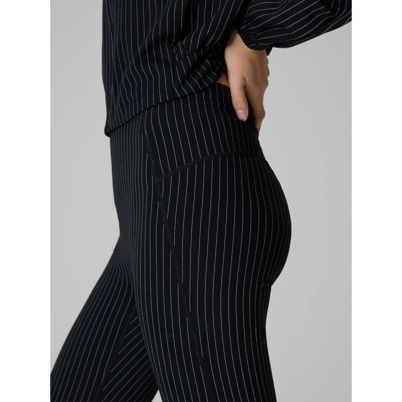 4F Women's striped with flared legs leggings 4FRAW26TTIGF383-20S