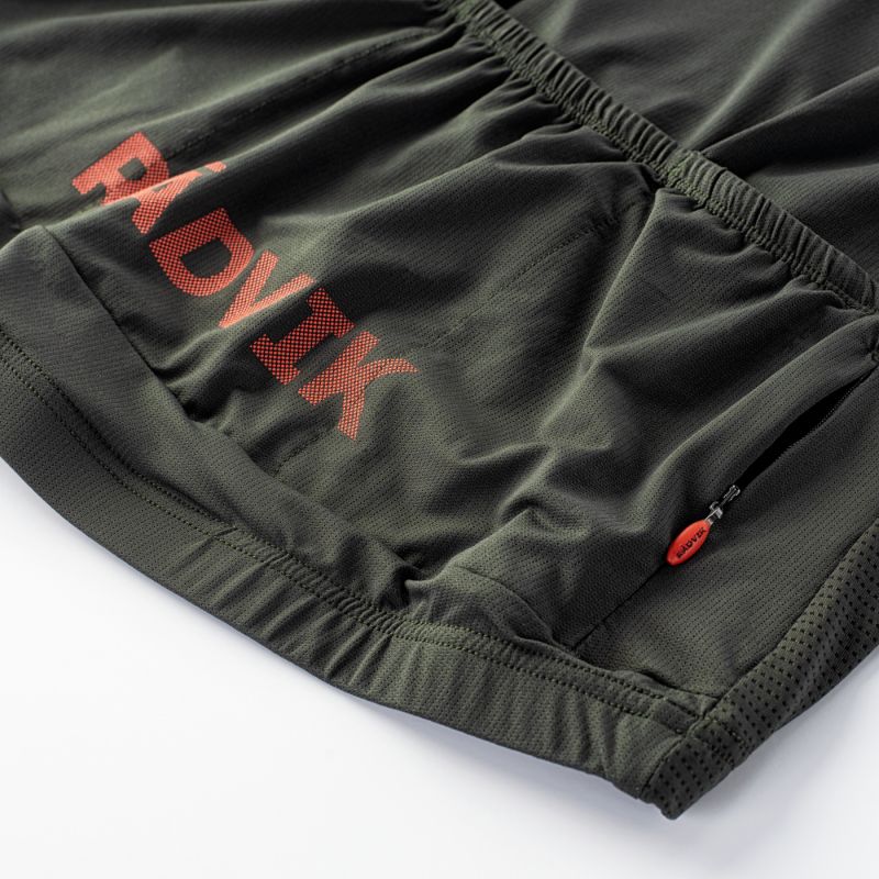 Radvik Charlie Gts Cycling Jersey zöld póló