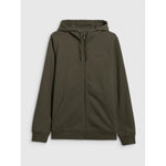 4F Men's zip-up hooded sweatshirt pulóver