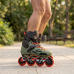 Na1601 Slayd Green Slalom Roller Skates Size 39 Nils Extreme zöld utcai cipő