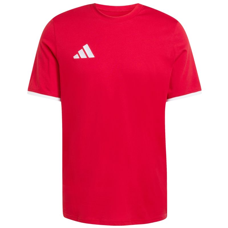 Men's adidas Entrada 26 Tee red JZ6676 piros póló