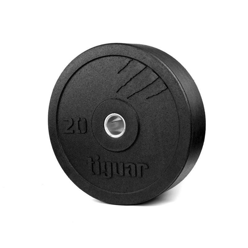 Tiguar bumper plate 20 kg V2 fekete kiegészítő TI-WB02000V2