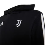 Adidas Juventus Turin Hoodie for kids fekete kapucnis pulóver