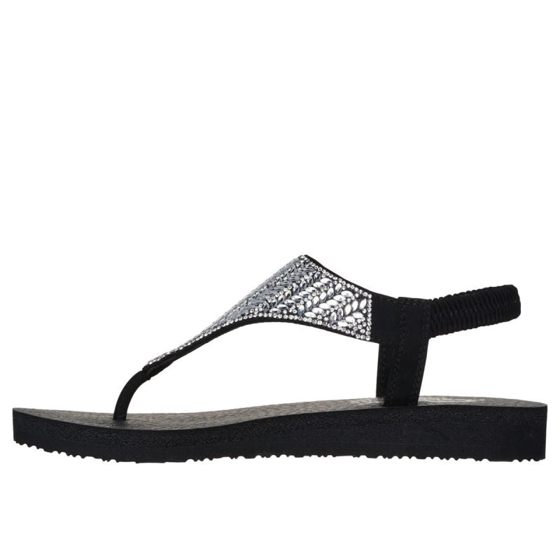 Skechers Meditation Sandals - Glamorous Muse W 119774-BLK cipő