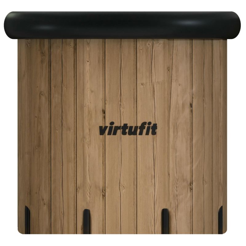 Virtufit Ice Bath Xxl - 375 Liters - Imitation Wood - With Accessories Egyéb