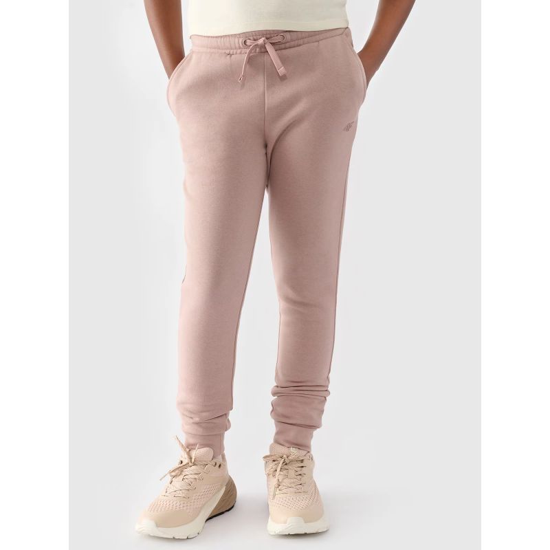 Girls' jogger sweatpants 4F Junior 4FJWMM00TTROF0828-83S nadrág