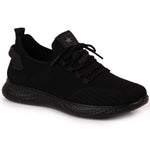 Inny NEWS M EVE266A black textile sports Utcai cipő