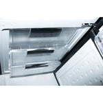 Vans Ravanson 250l Retro Refrigerator | LED lighting | Vintage style | 545 x 585 x 182 mm | fekete home appliances