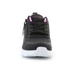 Skechers UNO LITE EASY ZIP 310387L-BKRG Black/Rose Gold arany utcai cipő