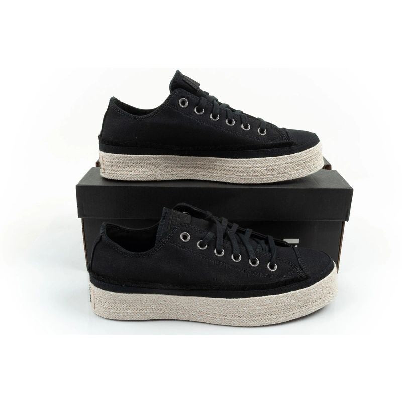 Converse Chuck Taylor women's sports espadrilles fashionable comfortable fekete cipő
