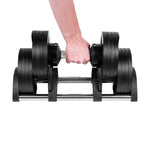 Rebel Active Adjustable Cast Iron Dumbbell Automatic 36kg, 2kg Stroke edzőfelszerelés RBA-2332-36