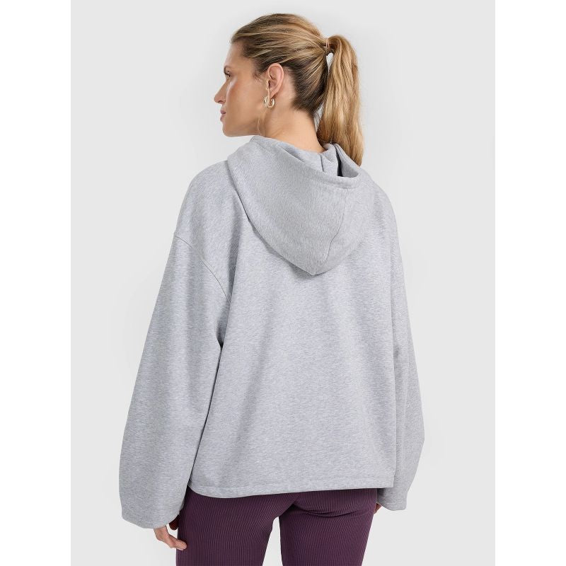 4f Women's sweatshirt with hood, open, 4FRAW25TSWSF2462-26M General