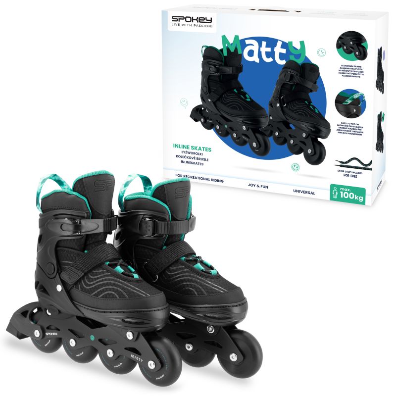 Spokey Matty Rollers SPK-943453 size 35-38 GN Szabadidő kiegészítő