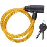 Dunlop SPIRAL BIKE LOCK WITH KEY 1. - YELLOW sárga kiegészítő GSP-1042473