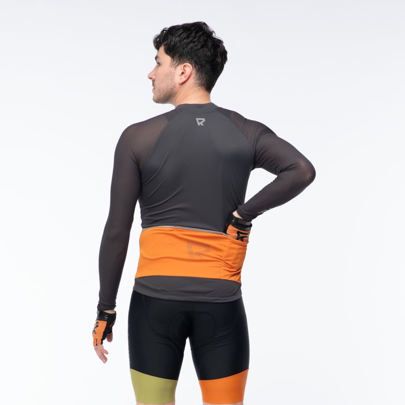 Radvik Thialfi Gts Cycling Jersey fekete póló