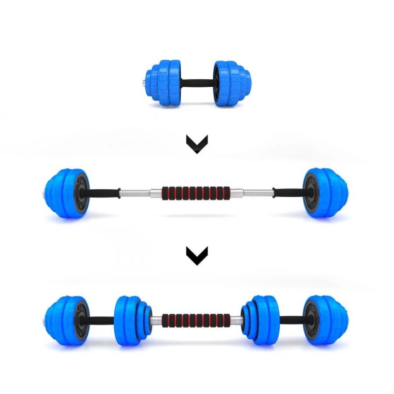 HMS SGG30 BAR 2-in-1 weight set (barbell and dumbbells) 30 kg póló 17-59-133