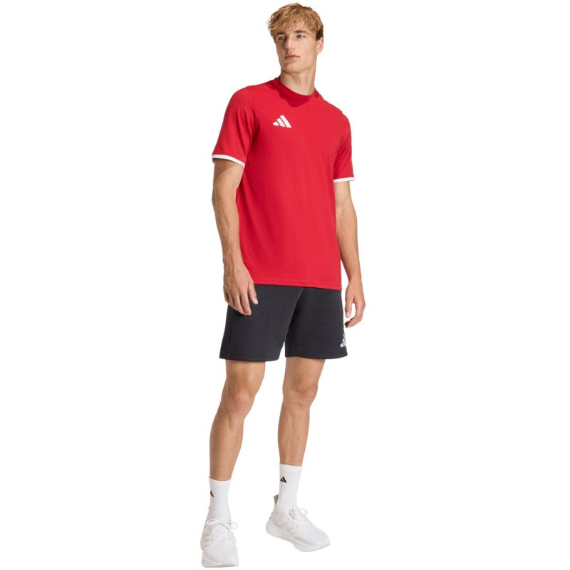 Men's adidas Entrada 26 Tee red JZ6676 piros póló