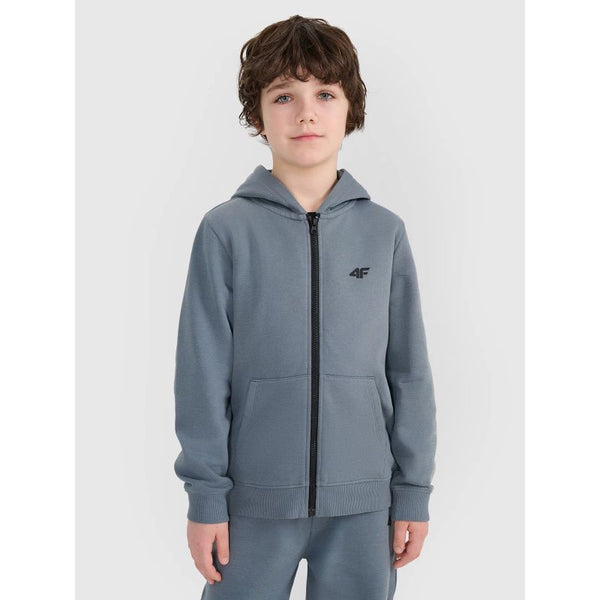 4f Boy's zip-up sweatshirt with hood 4FJWSS25TSWSM1714-46S General