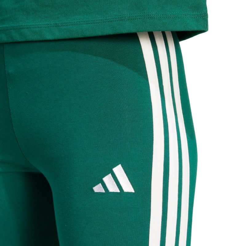 adidas Essentials 3-Stripes Cotton leggings W KB7663 nadrág