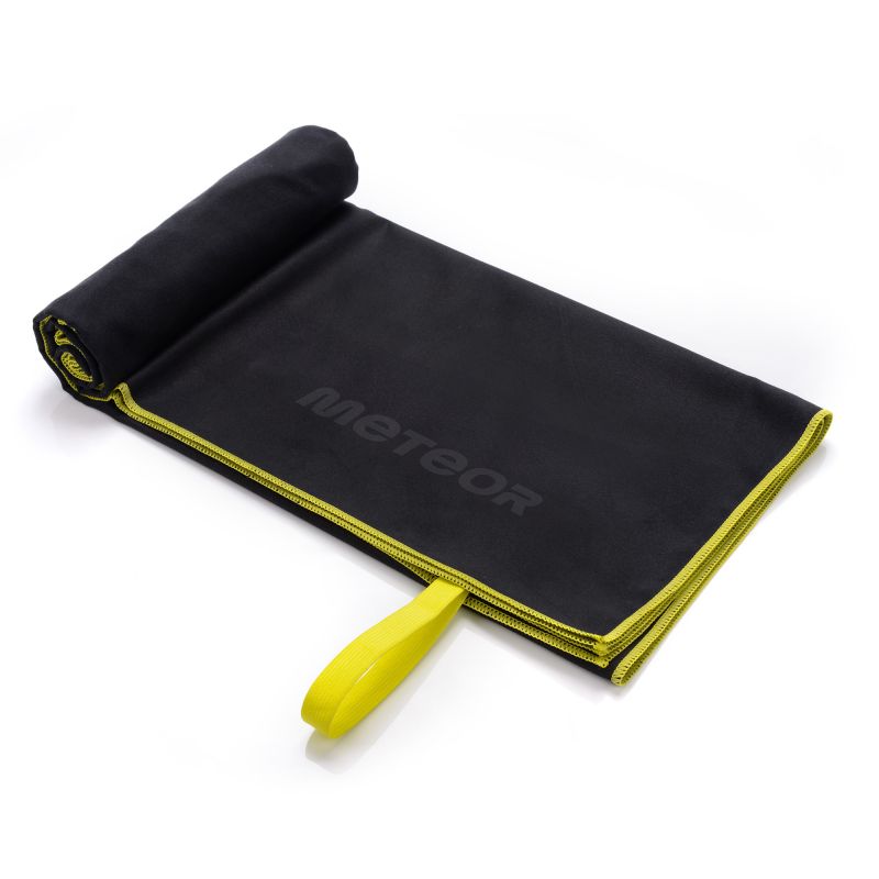 Meteor XL towel 110 x 175 cm black uniw towels