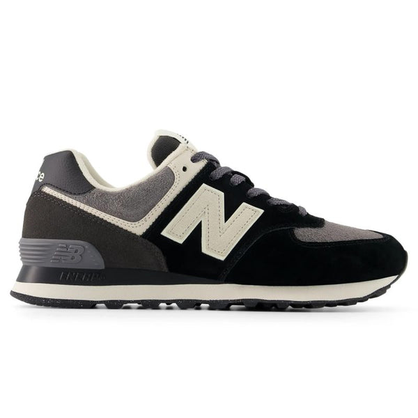 New Balance U574 lifestyle black unisex sneakers (U574SBK) General