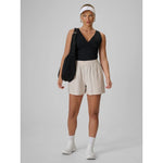 Women's slim top with gathers 4F