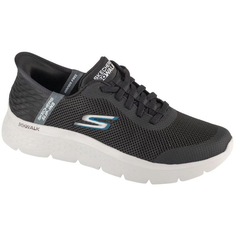 Skechers Slip-Ins: Go Walk Flex - Hands Up 216324-BKGY Black 44 Cipő