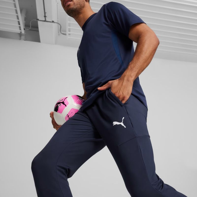 Puma Team Goal Slim Training Men's Pants Navy Blue 659037 06 Ruházat